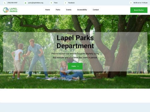 Lapel Parks Department